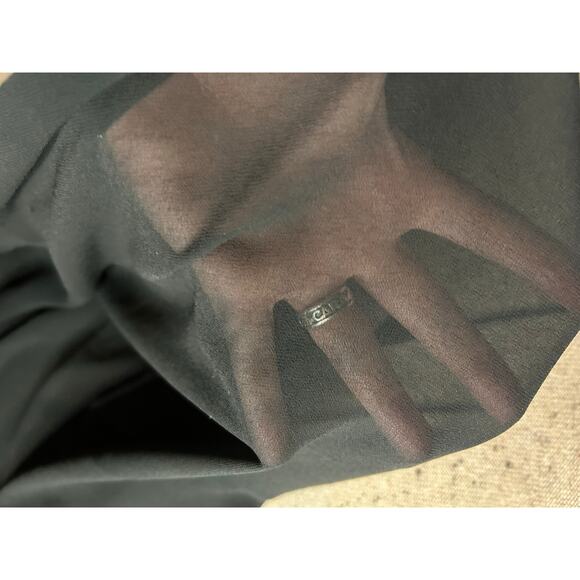 Torrid Sheer Black Top 3X Fairy Whimsygoth Punk Goth Witchy Stevie Nicks - Picture 5 of 6